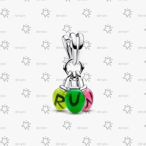 Pandora Stranger Things Glow-in-the-dark Run Dangle Charm
